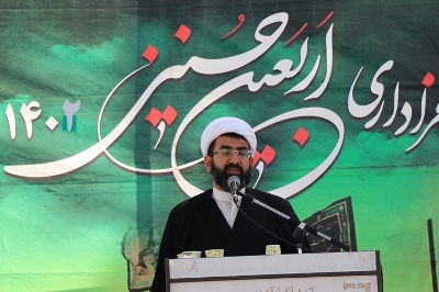 بازدید از زائران پیاده روی حرم رضوی