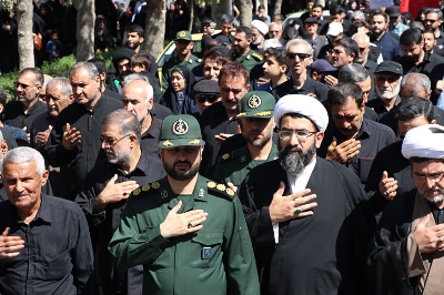 مراسم جاماندگان اربعین  حسینی بجنورد