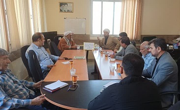 برگزاری جلسه هماهنگی تجمع دسته‌جات عزاداری دهه آخرصفر درمانه وسملقان